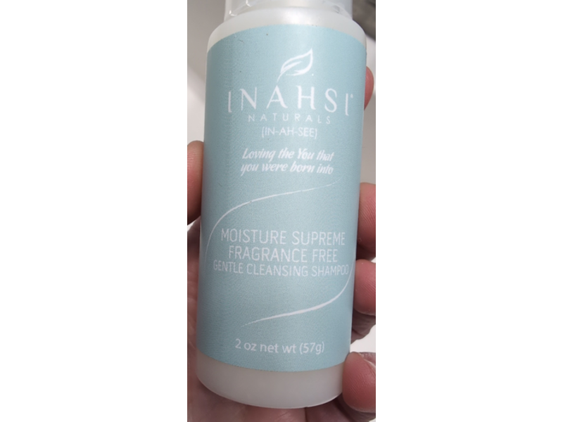 Inahsi Naturals Moisture Supreme Gentle Cleansing Shampoo, 2 oz/57 g