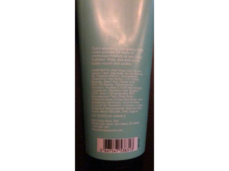 Bath & Body Works Men's Collection Ultra Shea Body Cream, Freshwater, 8 oz/226 g