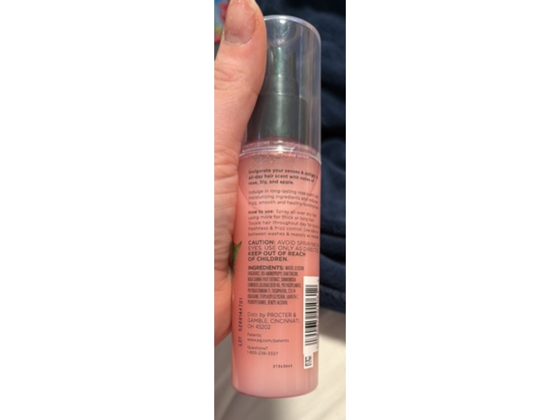 Herbal Essences Rose Fragrance Hair Mist, Rose, Lily & Apple, 3.2 fl oz/95 mL