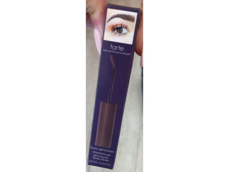 Tarte Busy Gal Brows Tinted Brow Gel, Medium Cool Brown, 0.135 fl oz/4 mL