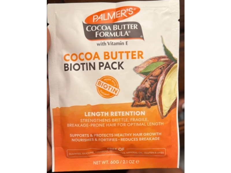 Palmer's Cocoa Butter & Biotin Length Retention Pack, 2.1 oz/60 g