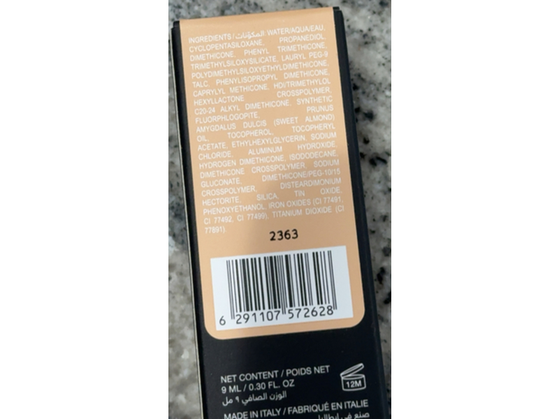 Huda Beauty #FauxFilter Luminous Matte Liquid Concealer, 2.7N Coconut Flakes, 0.30 fl oz/9 mL