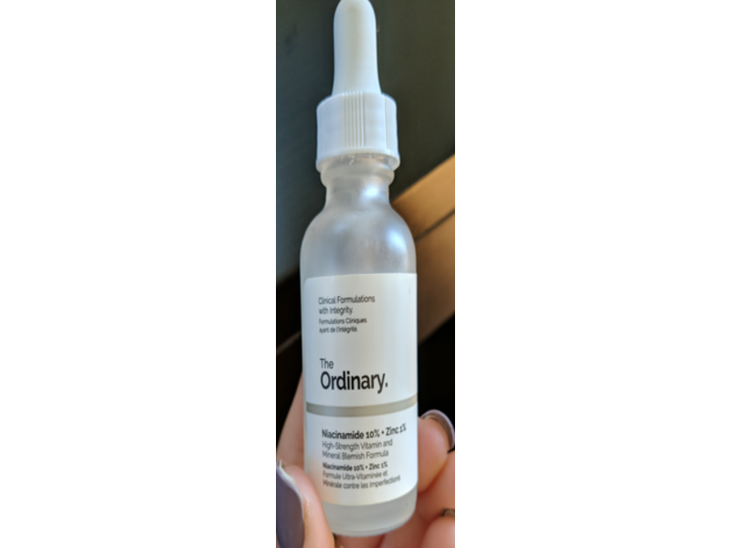 The Ordinary Serum, Niacinamide 10% + Zinc 1%, 1 fl oz/30 mL