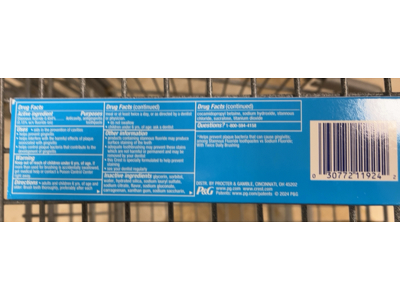 Crest Pro-Health Maximum Cavity Protection Toothpaste, 4.3 oz/121 g, Pack Of 3