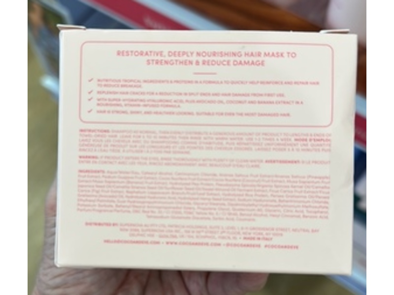 Coco & Eve Sweet Repair Repairing & Restoring Hair Mask, 7.17 fl oz/212 mL