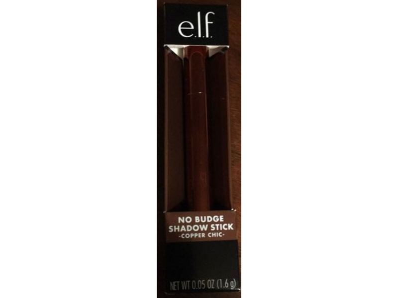 e.l.f. No Budge Shadow Stick, Copper Chic, 0.05 oz/1.6 g
