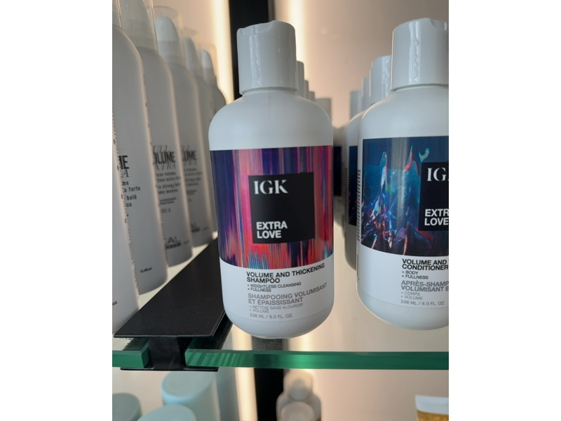 IGK Extra Love Volume & Thickening Shampoo, 8.0 fl oz/236 mL