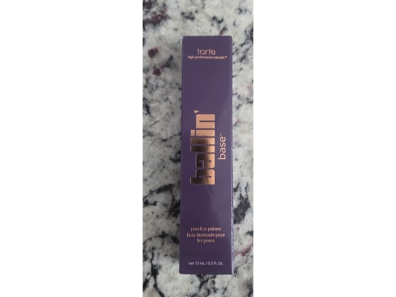 Tarte Ballin Base Poreless Primer, Matte, 0.5 fl oz/15 mL