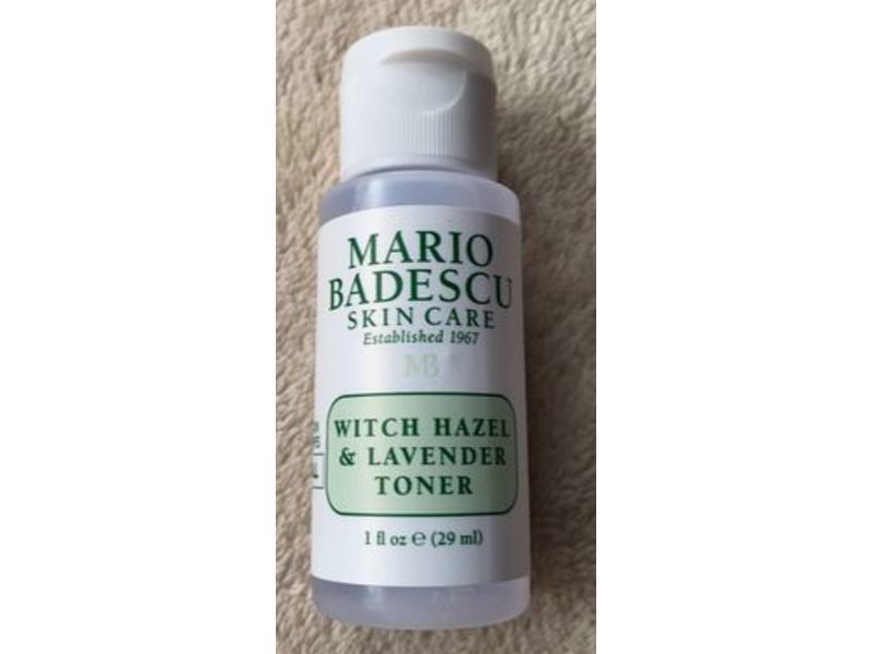 Mario Badescu Skin Care Toner, Witch Hazel & Lavender, 1 fl oz / 29 ml