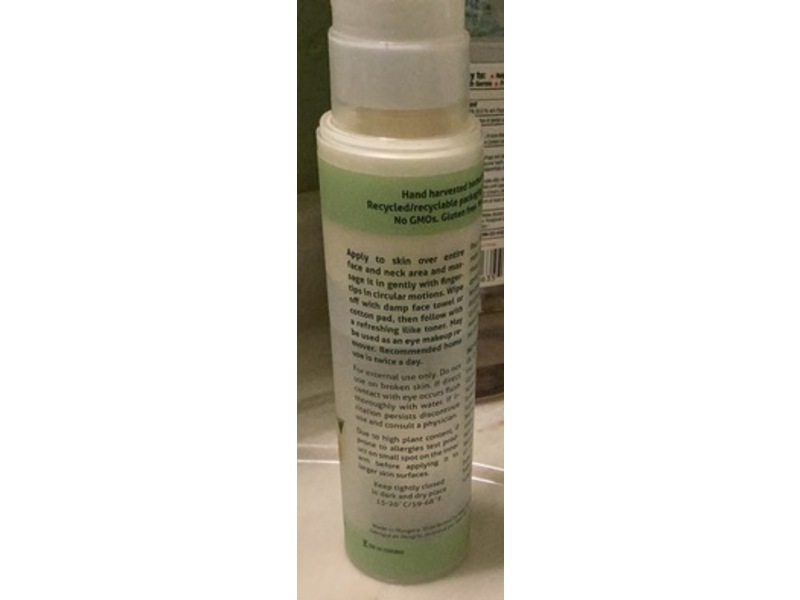 Ilike Organic Skin Care Cleansing Milk, Lemon, 6.8 oz