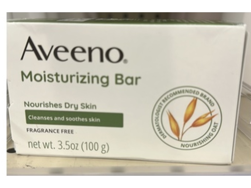 Aveeno Moisturizing Bar, 3.5 fl oz/100 g