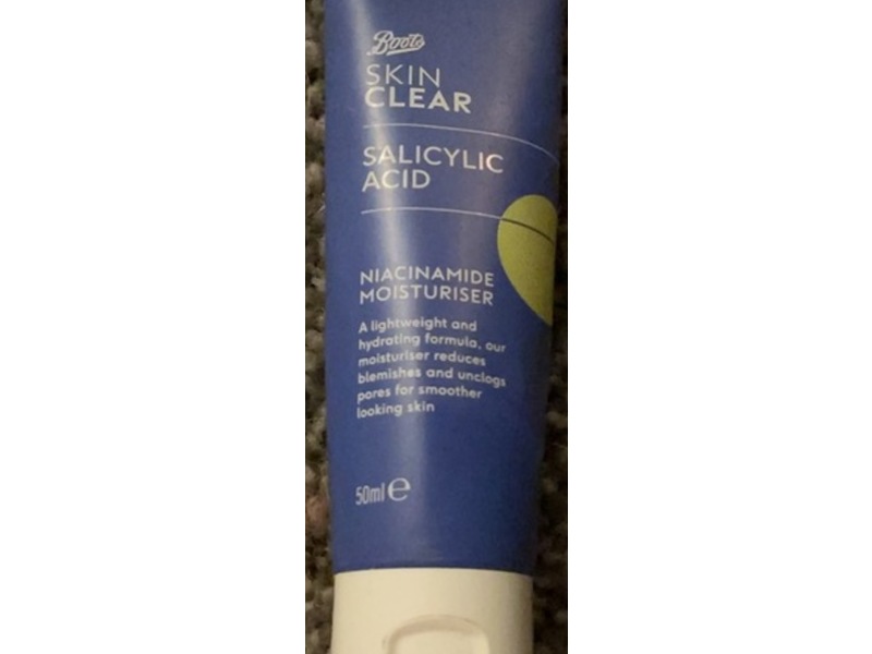 Boots Skin Clear Niacinamide And Salicylic Acid Face Gel, 50 mL
