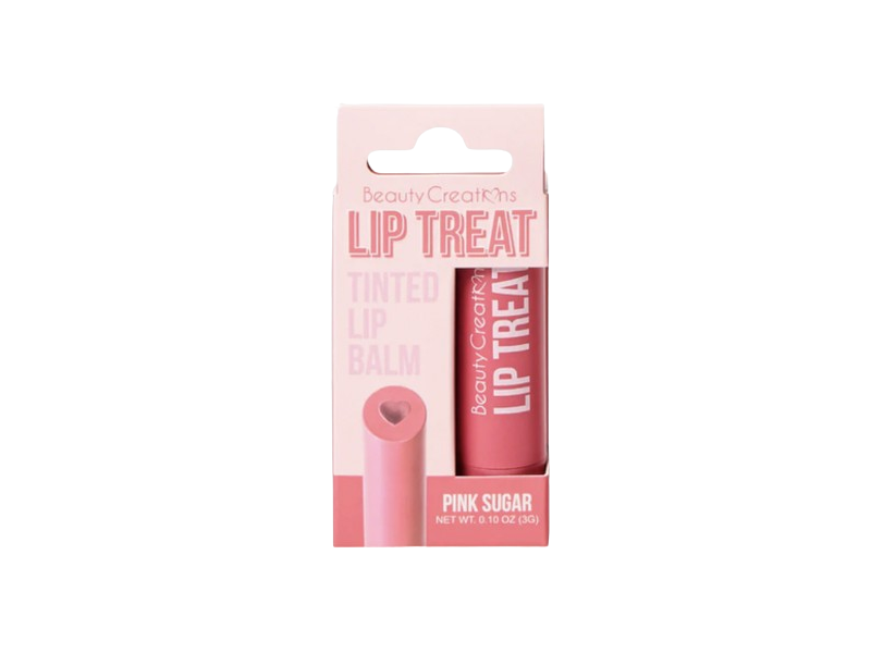 Beauty Creations Lip Treat Tinted Lip Balm, Pink Sugar, 0.10 oz/3 g