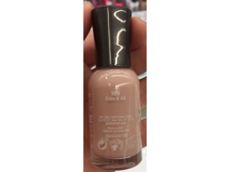 Sally Hansen Hard As Nails Xtreme Wear Nail Color, Bare It All, 0.40 fl oz/11.8 mL