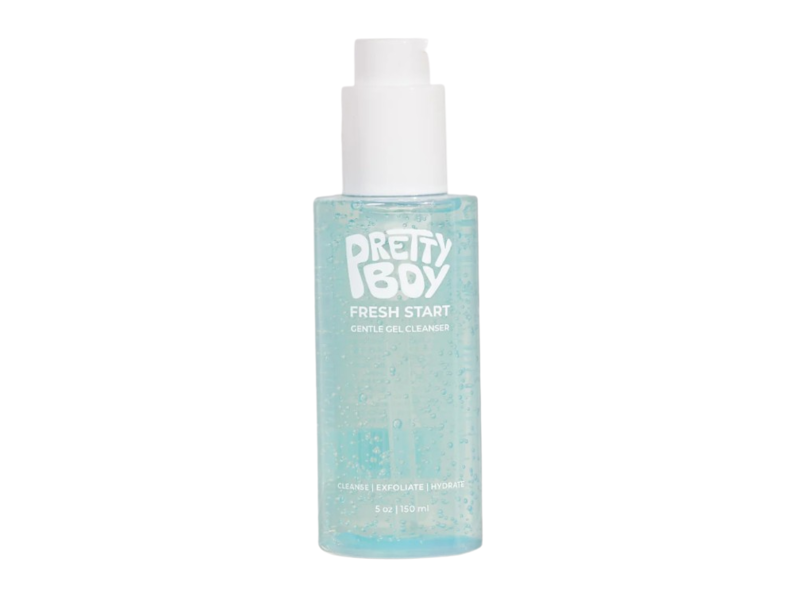 PrettyBoy Fresh Start Gentle Gel Cleanser, 5 oz/150 mL