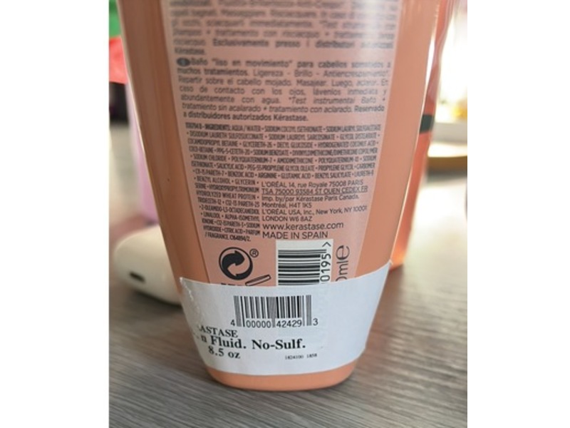 Kerastase Discipline Bain Fluidealiste Gentle Shampoo, 8.5 fl oz/250 mL