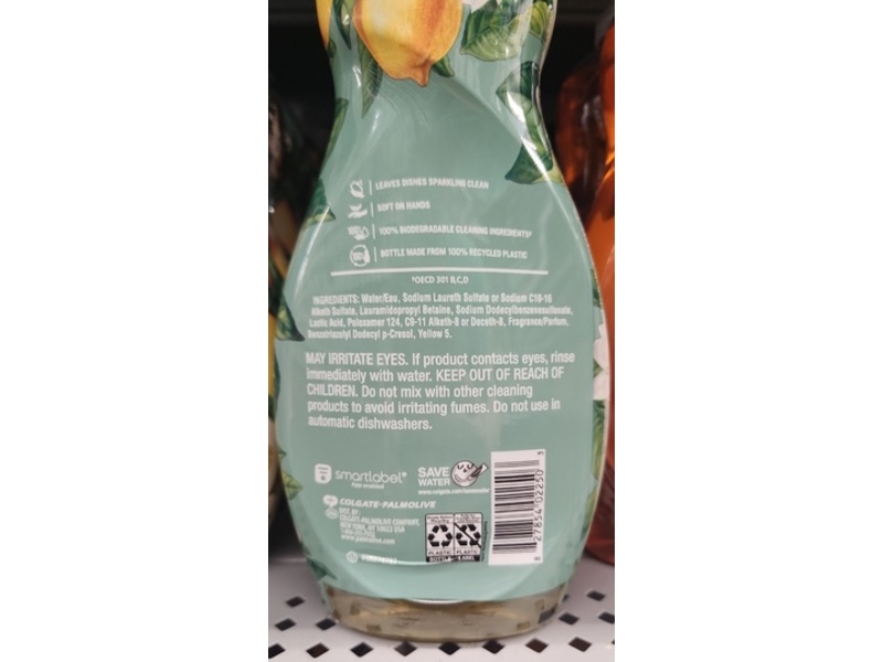 Palmolive Dish Liquid, Fresh Lemonade, 20 fl oz/591 mL
