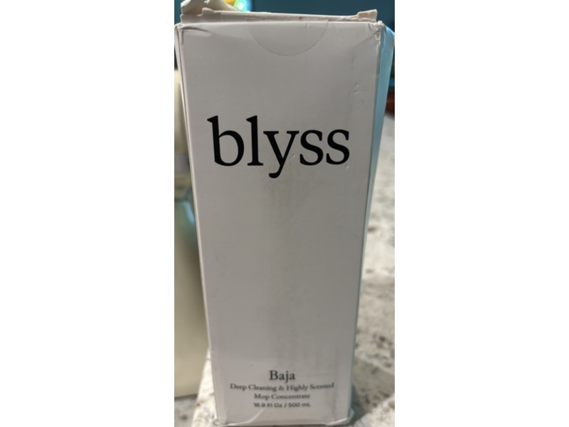 Blyss Baja Deep Cleansing & Highly Scented Mop Concentrate, 16.9 fl oz/500 mL
