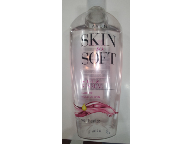 Avon Skin So Soft Bath Oil, Soft and Sensual, 16.9 fl oz/500 mL
