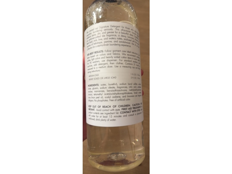 The Laundress Signature Detergent, Isle, 32 fl oz/948 mL