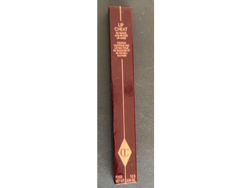 Charlotte Tilbury Lip Cheat Re-Shape & Re-Size Lip Liner, Pillow Talk, 0.04 oz/1.2g