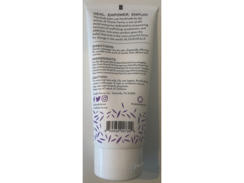 Thistle Farms Love Heals Soothing Body Balm, Citrus Wood, 30 fl oz/88 mL