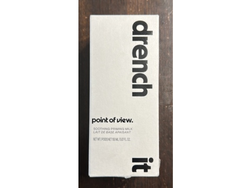 Point Of View Drench It Soothing Priming Milk, 5.07 fl oz/150 mL