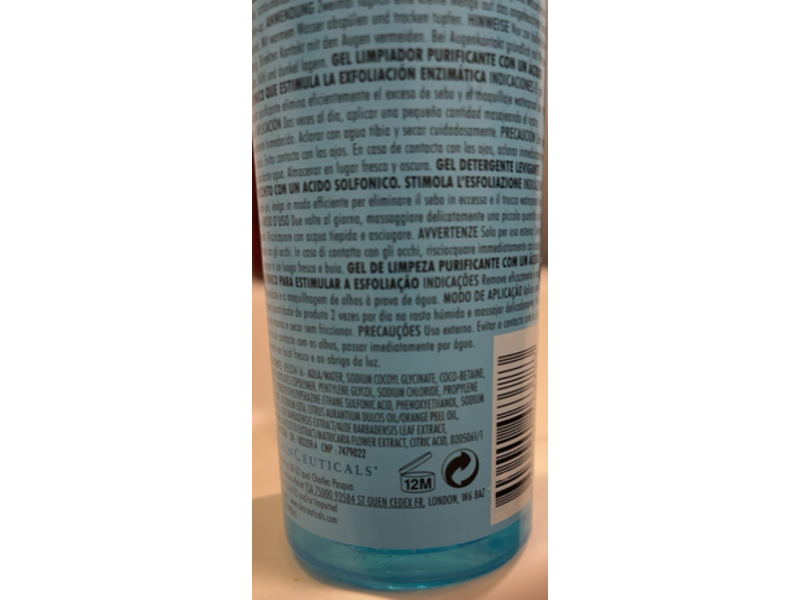 SkinCeuticals Simply Clean Gel Refining Cleanser, 6.8 fl oz/200 mL