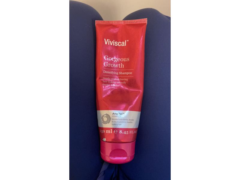 Viviscal Gorgeous Growth Densifying Shampoo, Ana:Tel Complex, 8.45 fl oz/250 mL