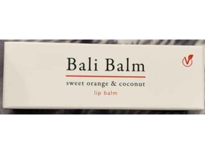 Bali Balm Sweet Orange & Coconut Lip Balm, 0.5 fl oz/15 mL