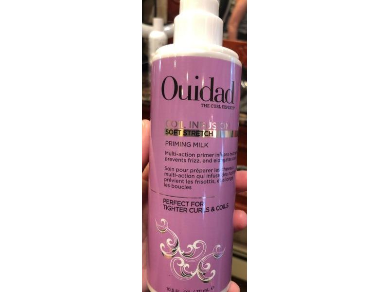 Ouidad Coil Infusion Soft Stretch Priming Milk, 10.5 fl oz/311 mL
