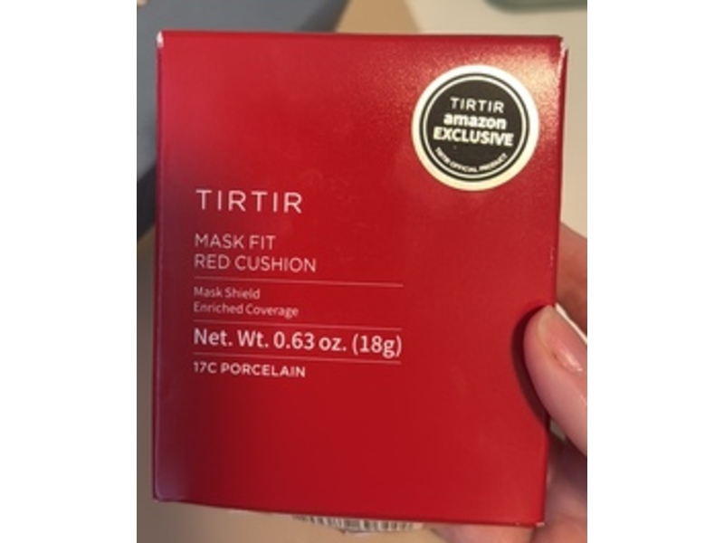 Tirtir Mask Fit Red Cushion Foundation, 17C Porcelain, 0.63 oz/18 g