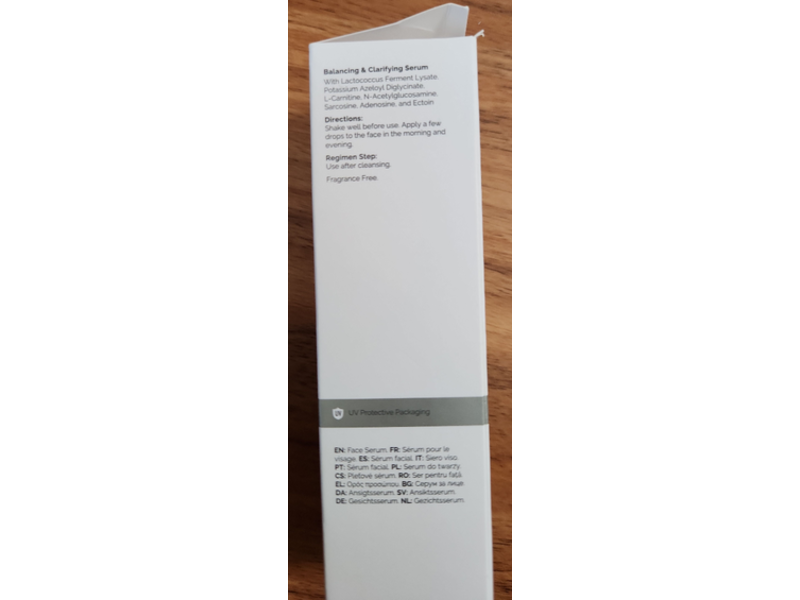 The Ordinary Balancing & Clarifying Serum, 1 fl oz/30 mL