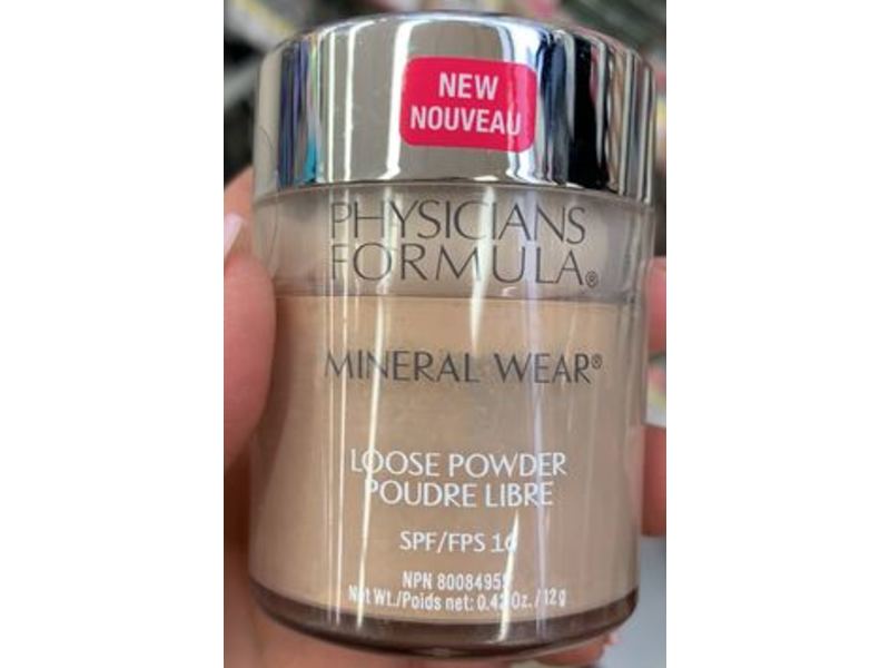 Physicians Formula Mineral Wear Loose Powder, Medium Beige, SPF 16, 0.42 oz/12 g