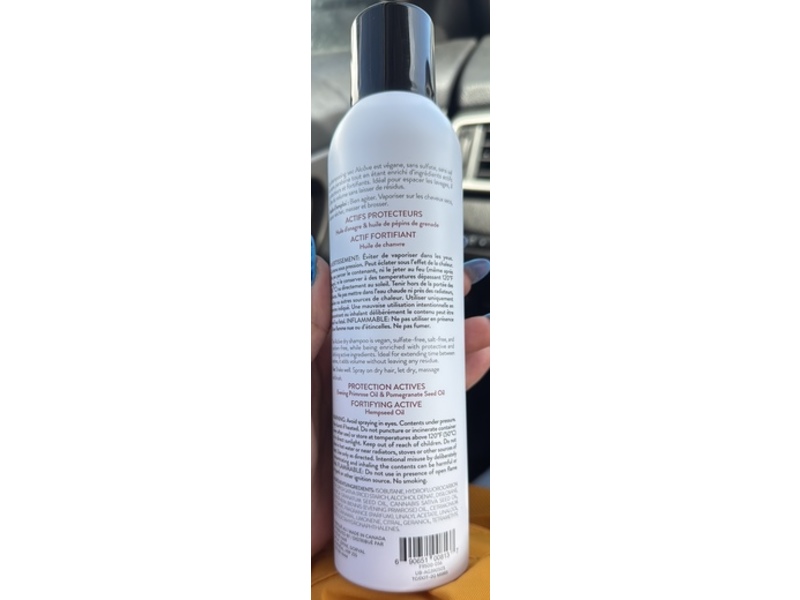 Alcove Shampooing Sec Dry Shampoo, 6 oz/170 g