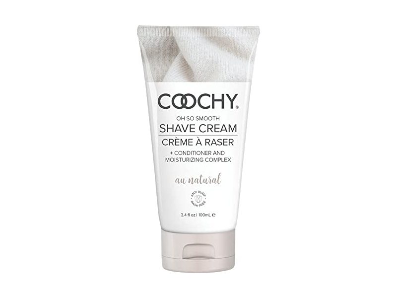 Coochy Oh So Smooth Shave Cream, Au Natural, 3.4 fl oz/100 mL
