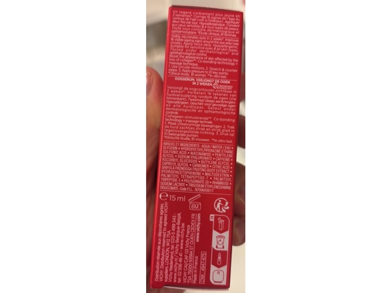 Vichy Liftactive Collagen Specialist 16 Eye Serum, 15 mL