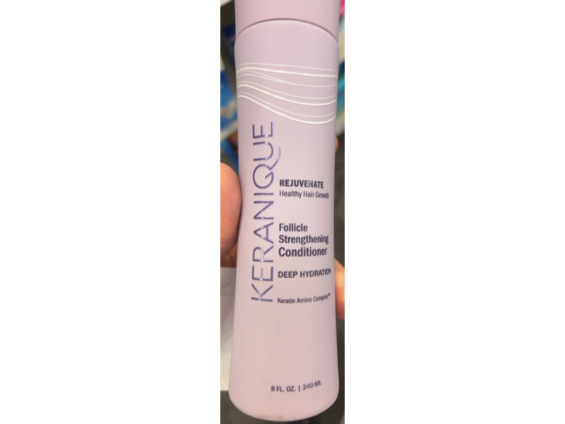 Keranique Follicle Strengthening Deep Hydration Conditioner, Keratin Amino Complex, 8 fl oz/240 mL