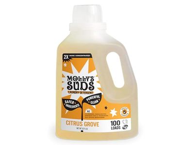 Molly's Suds Liquid Laundry Detergent, Citrus Grove, 100 Loads, 62 fl oz
