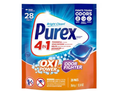 Purex laundry Detergent Pacs, 12.8 fl oz/364 g, 28 Count