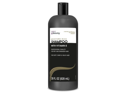 Family Beauty Moisture Rich Shampoo, Vitamin E, 28 fl oz/828 mL