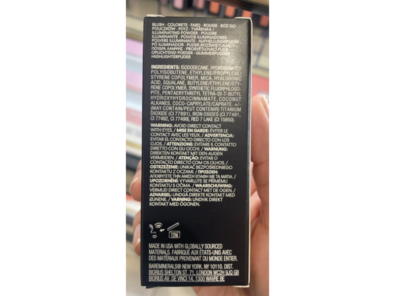 bareMinerals Complexion Rescue Highlighting Blush, Peach Glow, 0.5 fl oz/15 mL