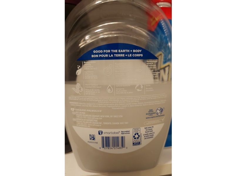 Softsoap Moistuizing Hand Soap, Warm Vanilla & Coconut Milk, 50 fl oz/1.47 L