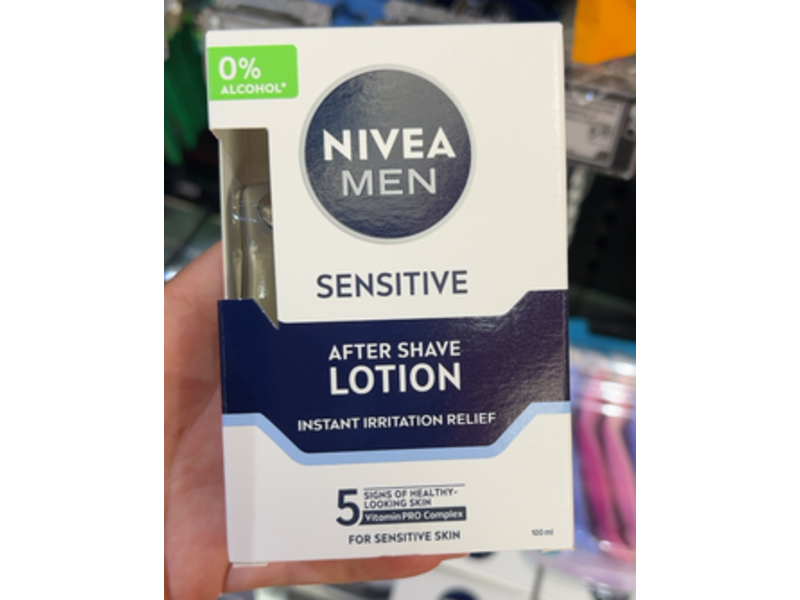 Nivea Men Sensitive After Shave Lotion, 3.4 fl oz/100 mL