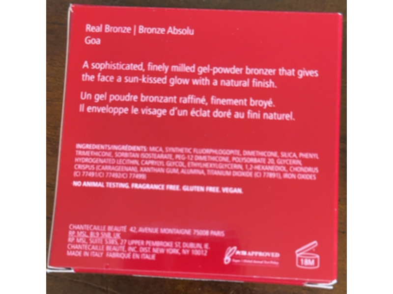 Chantecaille Real Bronze Gel-Powder Bronzer, Goa, 0.38 oz/11 g