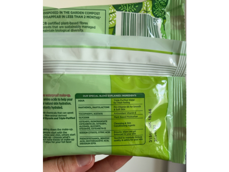 Simple Facial Cleansing Wipes, Multiple Pack