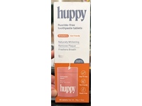 Huppy Fluoride-Free Toothpaste Tablets, Strawberry, 1.3 fl oz/36 g, 62 Count - thumbnail 2