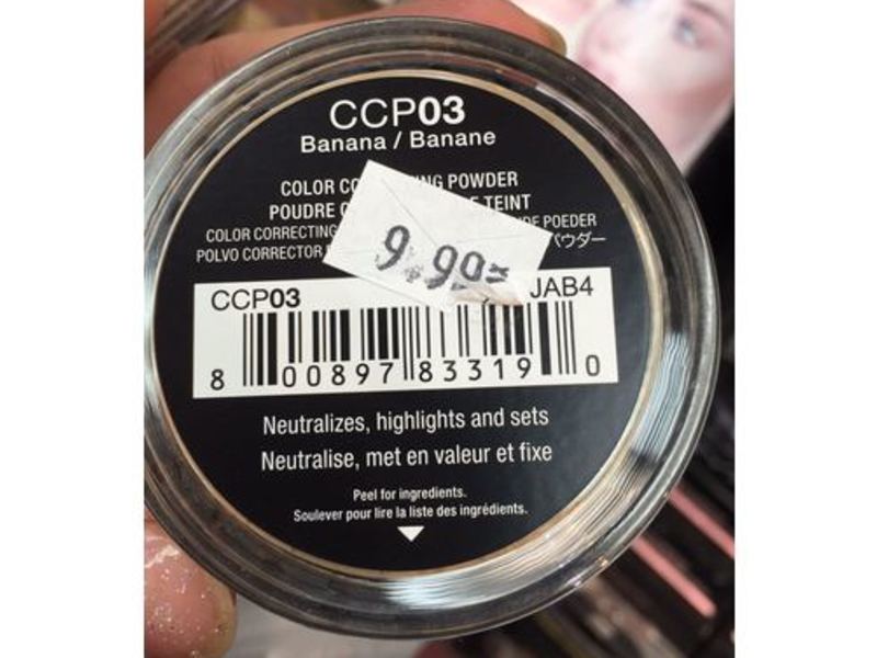 NYX Professional Makeup Color Correcting Powder, Banana, 0.21 oz/6 g