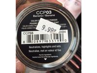 NYX Professional Makeup Color Correcting Powder, Banana, 0.21 oz/6 g - thumbnail 3