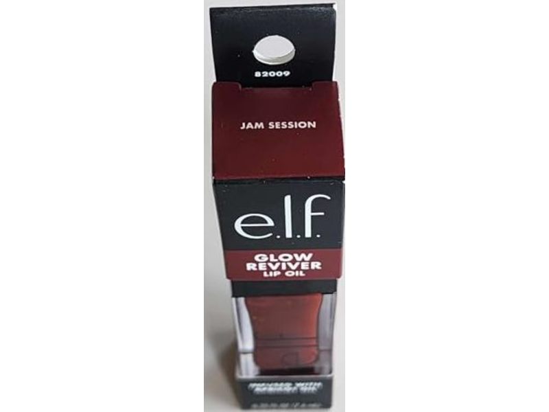 e.l.f. Glow Reviver Lip Oil, Honey Talks, 0.25 fl oz/7.6 mL